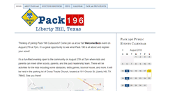 Desktop Screenshot of pack196.org